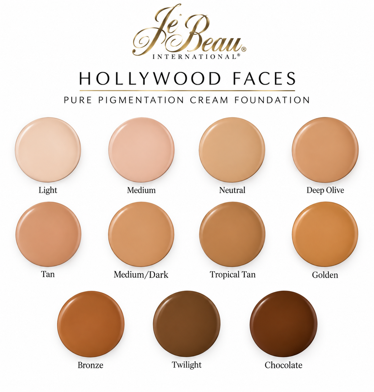 Hollywood Faces Cream Foundation