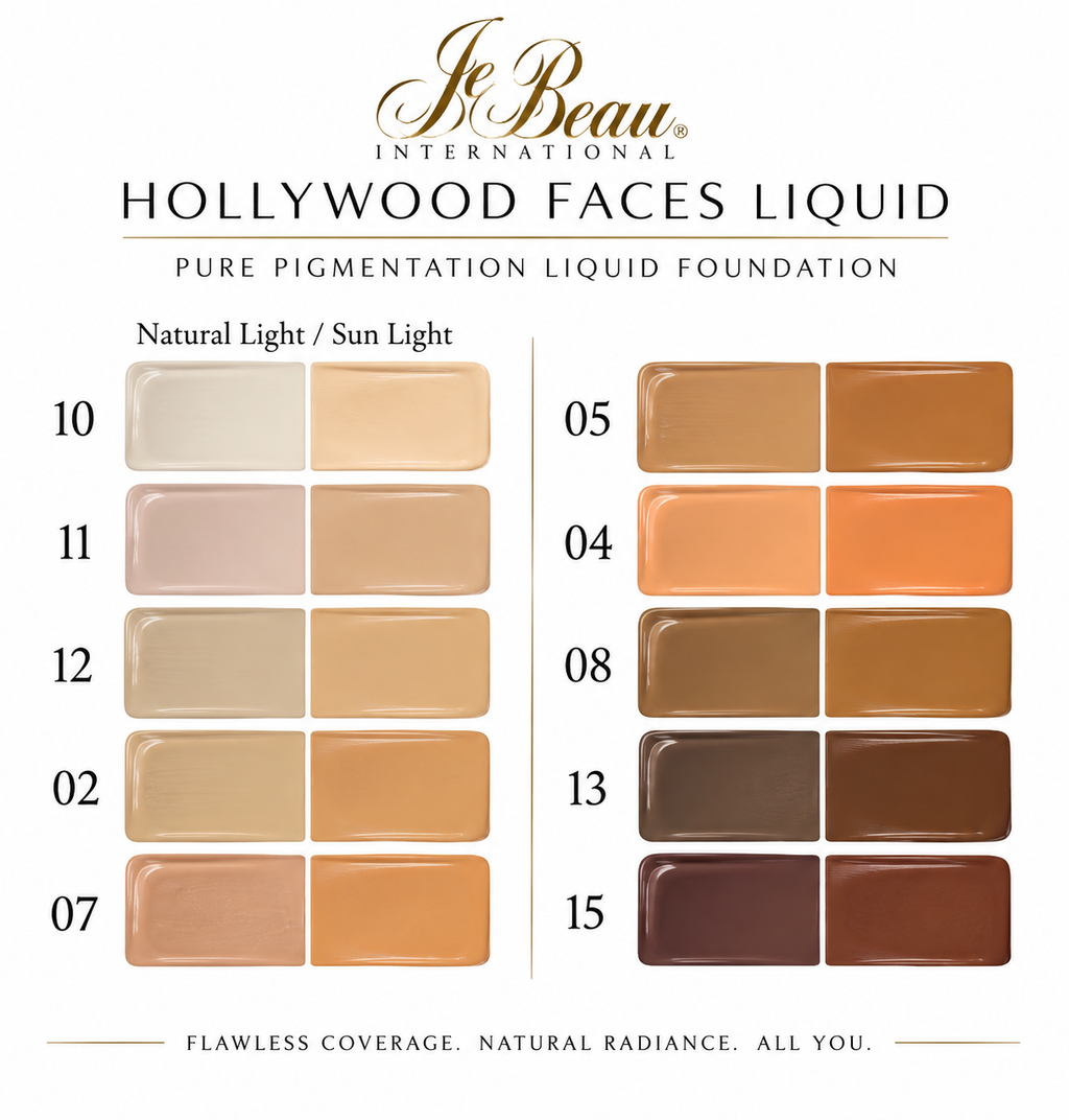 Hollywood Faces Liquid Foundation